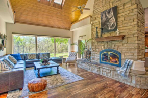 16-Acre Ranch in Pilot Point with Private Pond and Spa